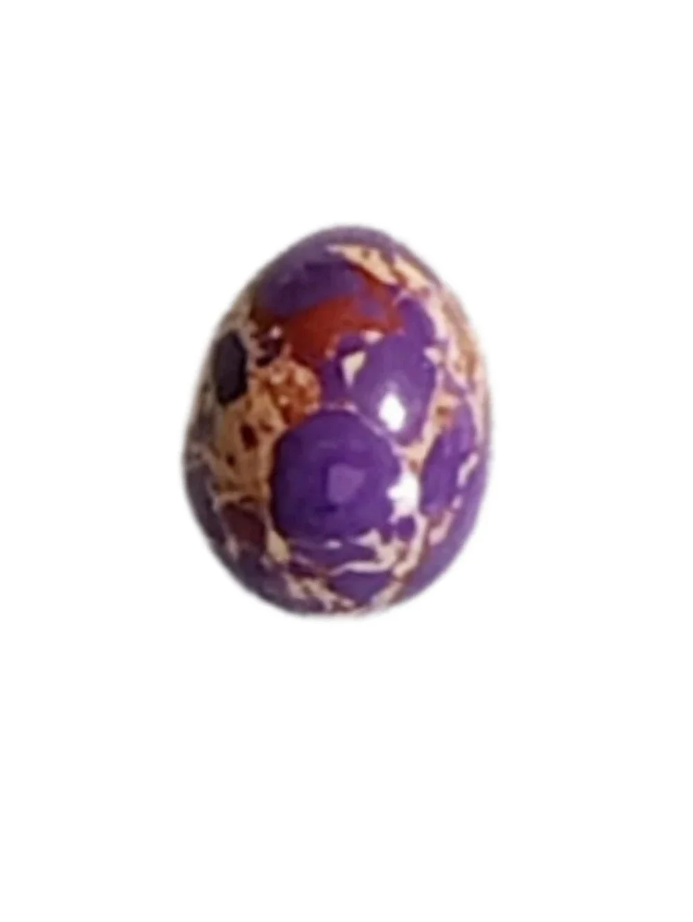 Natural Stone & Crystal Mini Egg Set Assorted Colors (4 Pcs) 0.83
